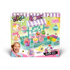 Slaima veidošanas komplekts So Slime Flower Shop, daudzkrāsaina