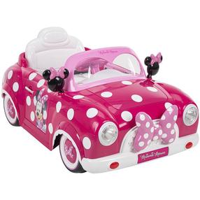 Vaikiškas elektromobilis Huffy Minnie, rožinė sp.