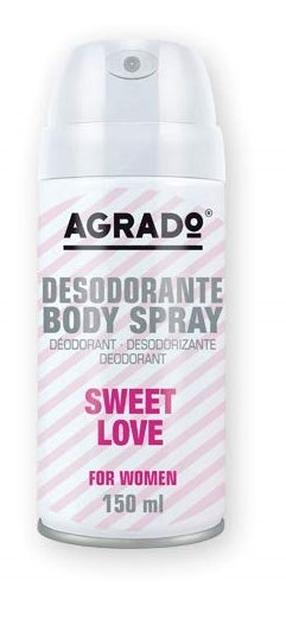 Moteriškas dezodorantas Agrado Sweet Love, 150 ml