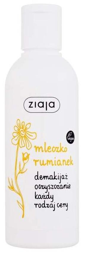 Attīrošs sejas pieniņš Ziaja Chamomile Makeup Remover, 200.0 ml