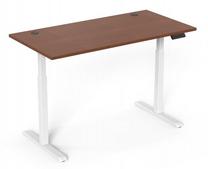 Datorgalds regulējams augstums Up Up Bjorn KD-57051PT/W-D22-30S, 75 cm x 150 cm, 73 - 123 cm, brūna krās./balta krās.