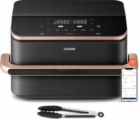 Kuumaõhufritüür Cosori Dual Blaze TwinFry CAF-TF101S-AEUR, must v., 2800 W, 10 l