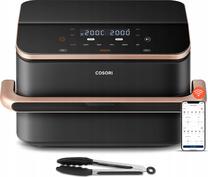 Karšto oro gruzdintuvė Cosori Dual Blaze TwinFry CAF-TF101S-AEUR, juoda sp., 2800 W, 10 l