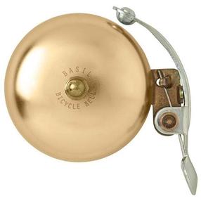 Велосипедный звонок Basil Portland 50420, алюминий, золотой цв.