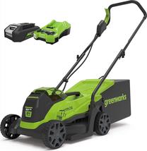 Akumuliatorinė vejapjovė Greenworks GD24LM33K4, 33 cm