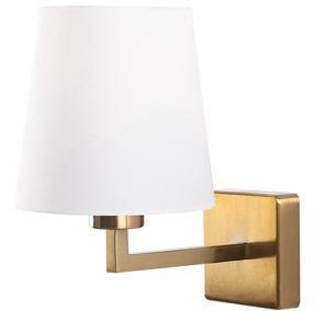 Lampa sienas Opviq Profil 4652 892OPV1246, E27, 1 x 40 W, balta krās. / zelta krās.