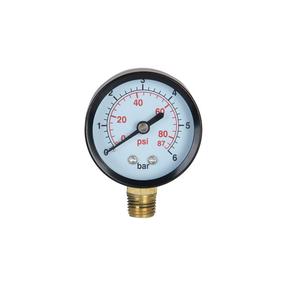 Manometrs Haushalt PG-2, 50 mm, 1/4 collas – Ārējā vītne, 6 Bar