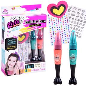 Nagų priežiūros rinkinys Girls Creator Nail Art Pens ZA2437