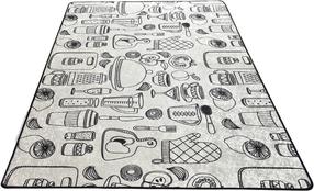 Kiliminis takas Conceptum Hypnose 882CHL3173, balta sp./juoda sp., 300 cm x 80 cm