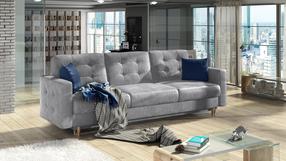 Sofa Asgard Monolith 84, Monolith 77, pilka sp., 92 x 233 cm x 93 cm
