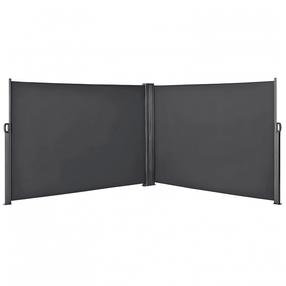 Siena pavėsinei Mirpol AWN-S-6X2, 600 cm, juoda sp.