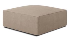 Pufas Micadoni Home Ruby Structured, šviesiai ruda sp., 93 cm x 93 cm x 40 cm