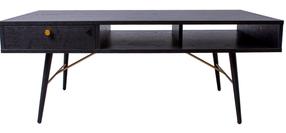 Žurnālgaldiņš Home4you Luxembourg 45040, melna krās., 115 cm x 60 cm x 45 cm