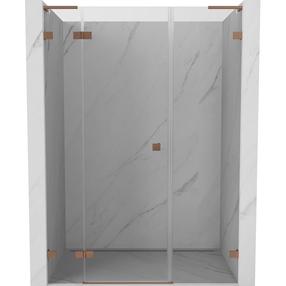 Dušo durys Mexen Lunar L, 160 cm x 200 cm, skaidri sp./vario sp./grūdintas