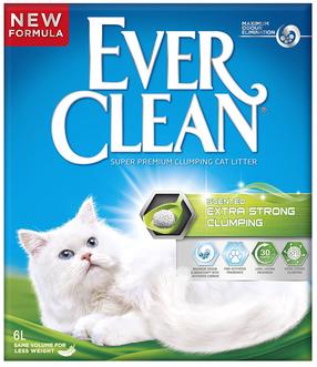 Kačių kraikas Ever Clean Extra Strong Clumping Scented, bentonitas, 6 l