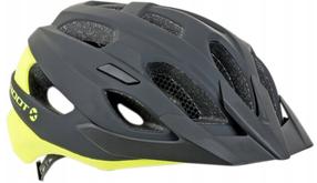 Ķivere velobraukšanai universāls Author Root 9001453, melna krās./dzeltena krās., 52-57 cm