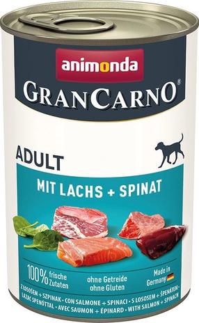 Märg koeratoit Animonda GranCarno Salmon & Spinach, 0.4 kg