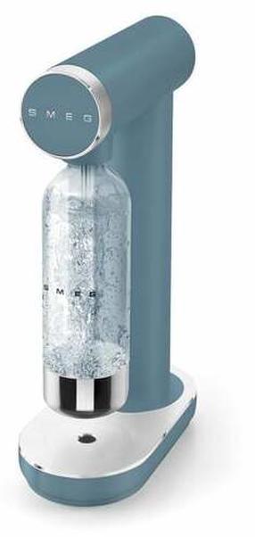 Машина для производства газированных напитков Smeg SKC01SBM, 24.5 см, 0.8 л, синий цв.