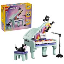 Konstruktorius LEGO® Creator 3in1 Muzikos tematikos dekoras: pianinas su kate 31392, 485 vnt.