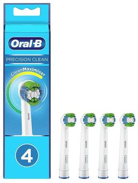 Elektrinio dantų šepetėlio galvutė Oral-B Precision Clean, balta sp., 4 vnt.
