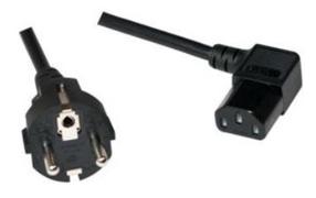 Juhe Logilink Schuko to IEC C13 IEC C13, Schuko, 3 m, must v.