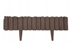 Mauriņa apmale Wood, 58 cm x 12.5 cm, brūna krās.