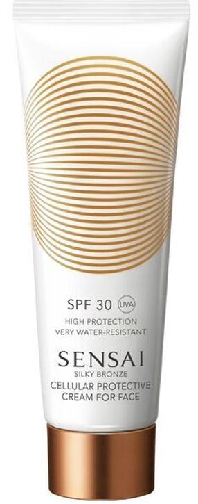 Kremas įdegio priežiūrai Kanebo Sensai Silky Bronze Cellular SPF30, 50 ml