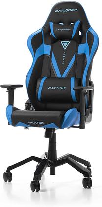 Spēļu krēsls DXRacer Valkyrie V03-NB, 55 x 58, zila krās./sarkana krās.