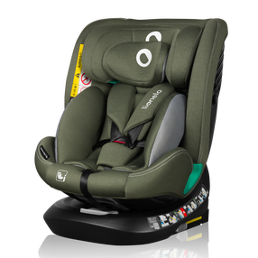 Automobilinė kėdutė Lionelo Bastiaan One I-Size, žalia sp., 40 - 150 cm