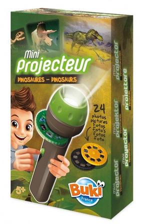 Kūrybos rinkinys Buki Mini Projector Dinosaurs, įvairių spalvų