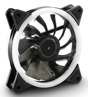 Ventilaator Sharkoon SHARK Blades PWM, 12 cm, valge v./must v.