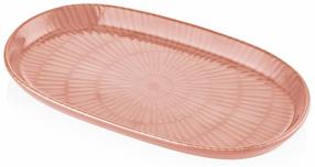 Serviravimo lėkštė Hermia NON0036, 16 cm x 29 cm x 4 cm, lašišinė sp., keramika