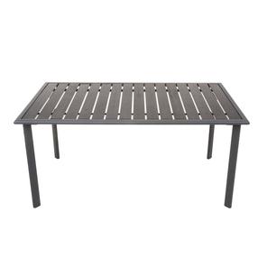 Lauko baldų komplektas Patio Solar, antracito sp., 4 vietų