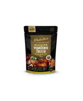Sausas marinatas Delicia's Viduržemio žolelių, 200 g