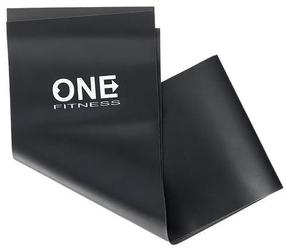 Pasipriešinimo guma One Fitness GT10, 120 cm x 12 cm x 0.04 cm, juoda sp.