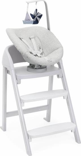 Mazuļu šūpuļkrēsls Chicco Crescendo Recliner Bouncer, pelēka krās.