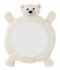 Žaidimų kilimėlis Bear, 78 cm x 67 cm, smėlio sp.