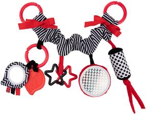 Игрушка для коляски Canpol Babies Pram Toy, белый цв./черный цв./красный цв.