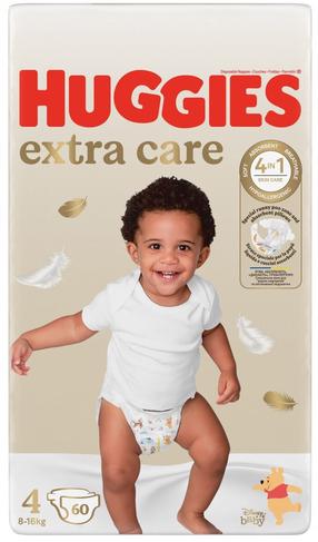 Mähkmed Huggies Extra Care, 4 suurus, 8 - 16 kg, 60 tk