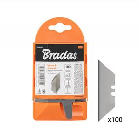Ašmenų komplektas Bradas Home & Garage, 1.9 cm, metalas, 100 vnt.