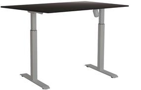 Kompiuterio stalas reguliuojamo aukščio Sun-Flex EasyDesk Adapt I, 160 cm x 80 cm, 70 - 118 cm, balta sp./juoda sp./tamsiai pilka sp.