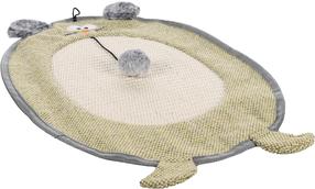 Žaislas katei Flamingo Crinkle Play Mat 561491, pilka sp., 34.5 cm