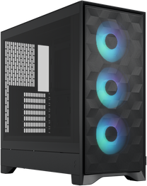 Kompiuterio korpusas Fractal Design Pop 2 Air TG RGB, juoda sp.