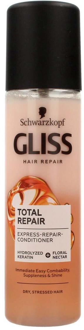 Matu kondicionieris, izsmidzināms Schwarzkopf Gliss Total Repair, 200 ml