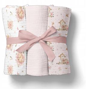 Пеленки Bocioland Muslin BL303, 70 см x 70 см, 3 шт.