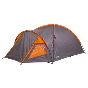 Trivietė palapinė Outliner RD-T22-3, oranžinė sp./pilka sp., 330 cm x 230 cm x 130 cm