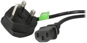 Кабель StarTech PXT101UK3M BS 1363, C13, 3 м