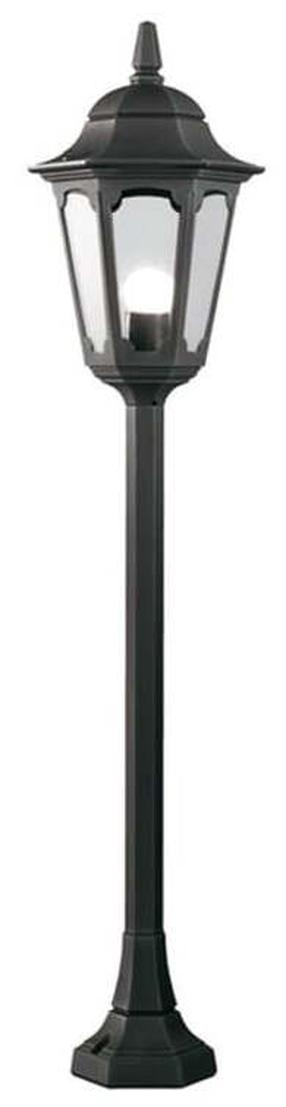 Pastatomas lauko šviestuvas Elstead Lighting Parish, 60W, E27, IP44, juoda sp., 23 cm x 104 cm