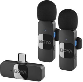 Набор микрофонов Boya BY-V20, серый цв.