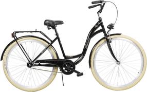 Dviratis miesto Azimut City Lux, 28 ", juoda sp./kreminė sp.